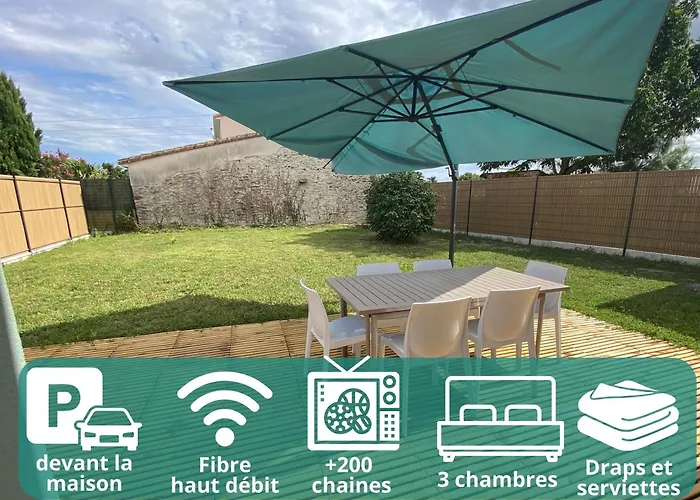 Echappee De La Loire - Jardin - Parking - 3 Chamb. Divatte-sur-Loire